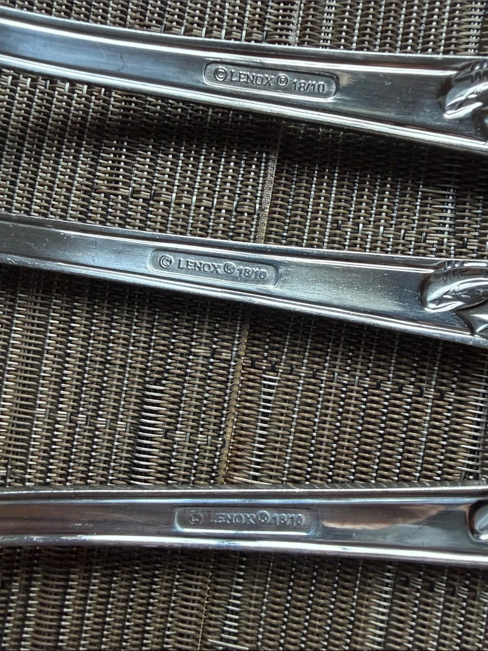 Lenox Stainless Steel Serving Spoon, Fork & Pie Server